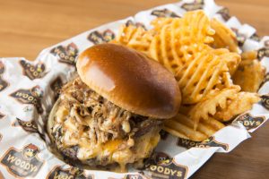 Columbus Ohio Food Photography - Woodys Wing House Woody Burger