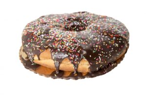 Columbus Restaurant and Food Photographer Chocolate Sprinkles Donut