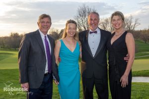 portrait for the City Club Ball two couples on the Murfield Golf Course