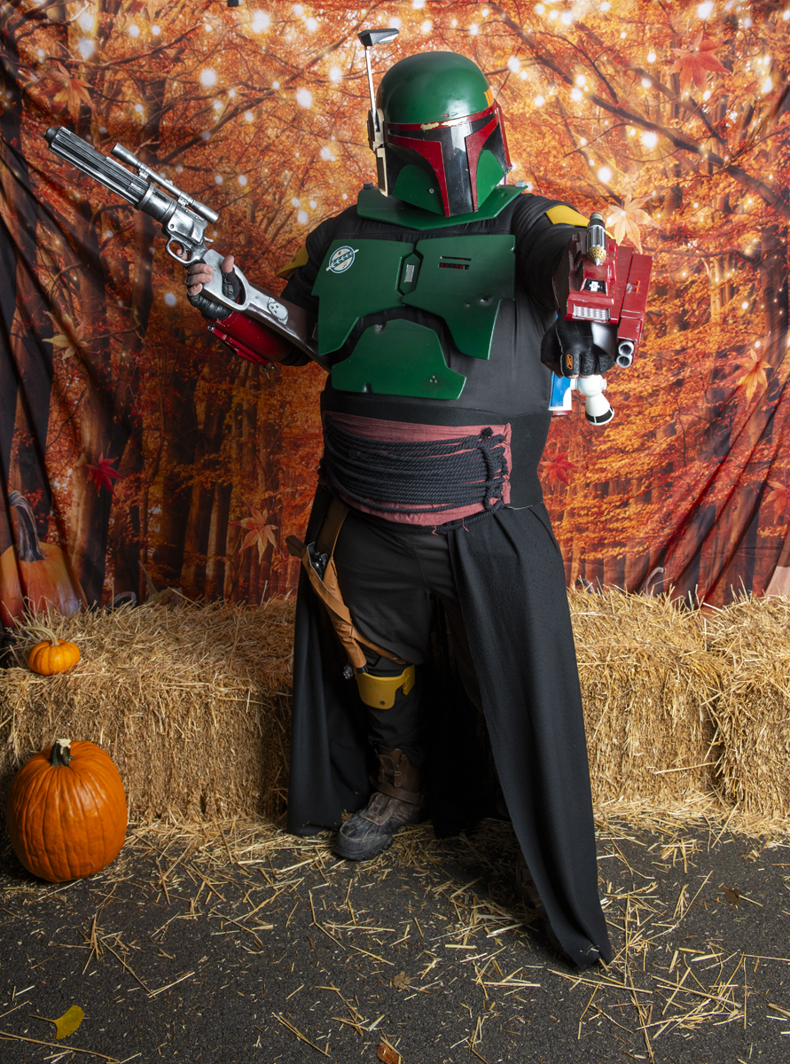 Westerville 4th Friday Halloween Portraits 2023 Boba Fett