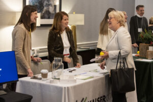 networking and business conversations during the Conway Center Expo