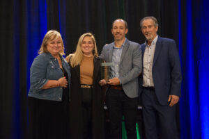 A family business team during the event photography coverage for the Conway Family Business Awards 2023
