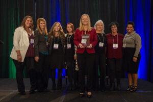 Team pose during the event photography coverage for the Conway Family Business Awards 2023
