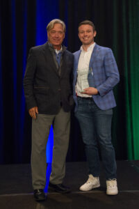 Winners and their award during the event photography coverage for the Conway Family Business Awards 2023