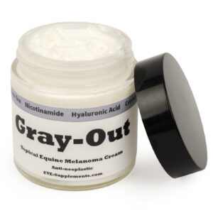 Equine Veterinary Essentials Gray-Out product open on white