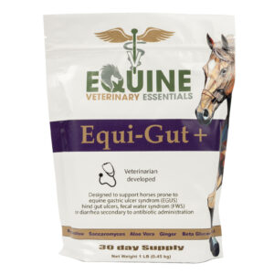 Equine Veterinary Essentials Equi-Gut+ product photo on white