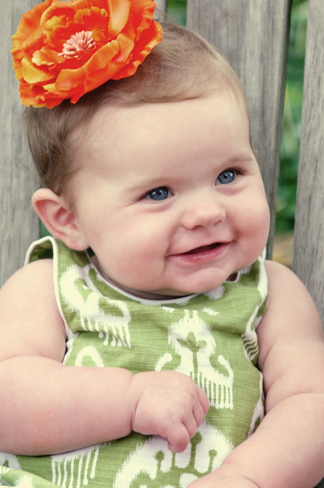Family Photography - Baby smiling