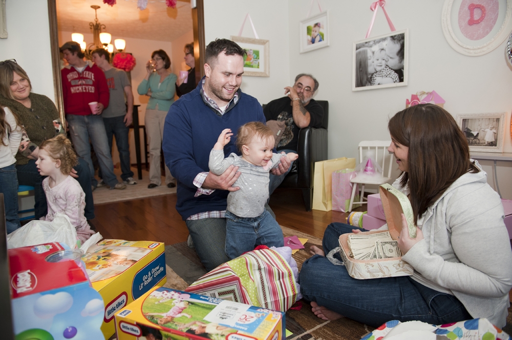 1st Birthday Party Photography - Opening Presents
