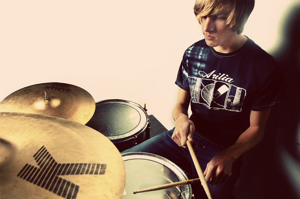 Senior Pictures - Music Drums