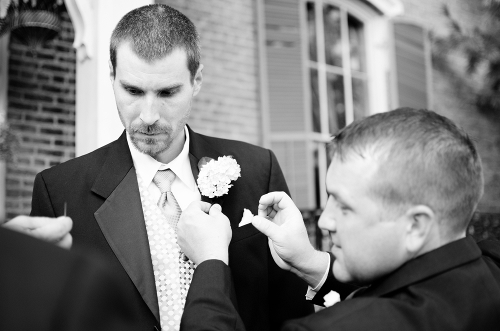 Wedding Photography - Getting Ready Boutonniere
