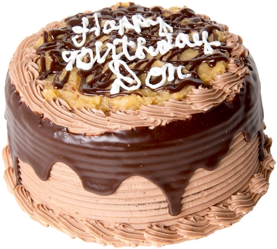 Columbus Restaurant and Food Photographer Chocolate Birthday Cake