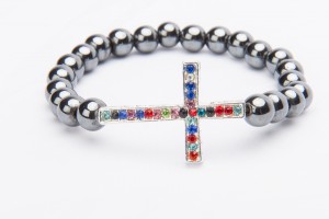 Columbus Ohio Product Photographer Peace Love Bling Bracelet